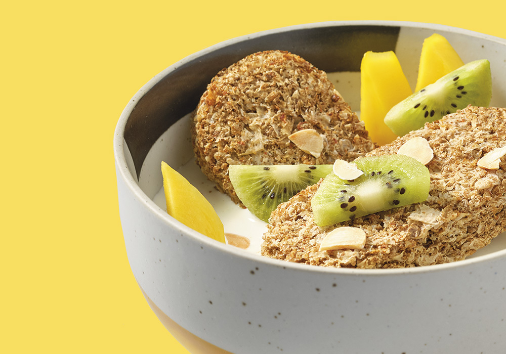 Bol au kiwi et à la mangue